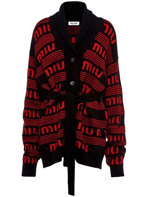 miu miu knitwear|miumiu cashmere cardigan.